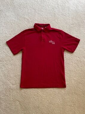Cutter & Buck CB DryTec Red Polo Shirt Small S/P